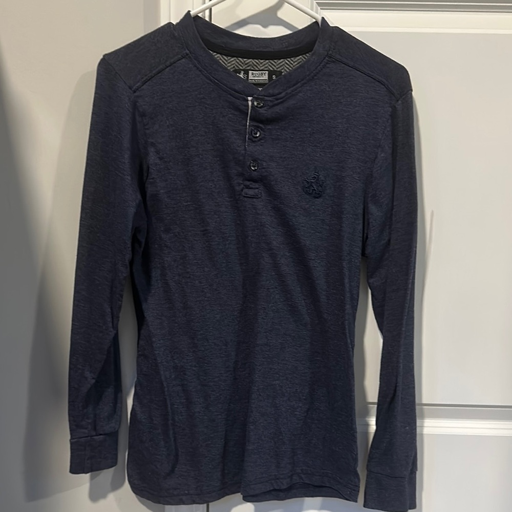 Slim fit Dark blue shirt